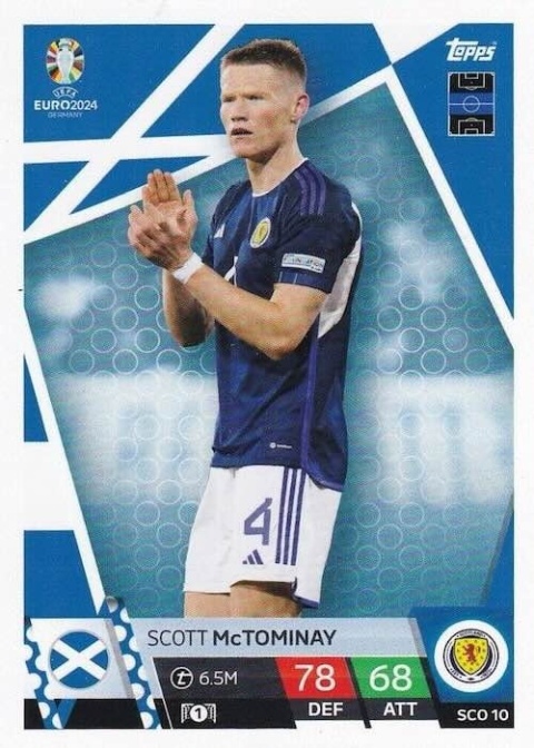 SCO10 Scott McTominay Scotland Base EURO 2024 Match Attax